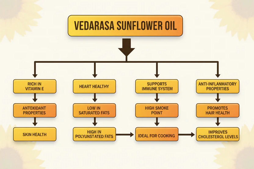 VedaRasa Sunflower Oil - Distacart
