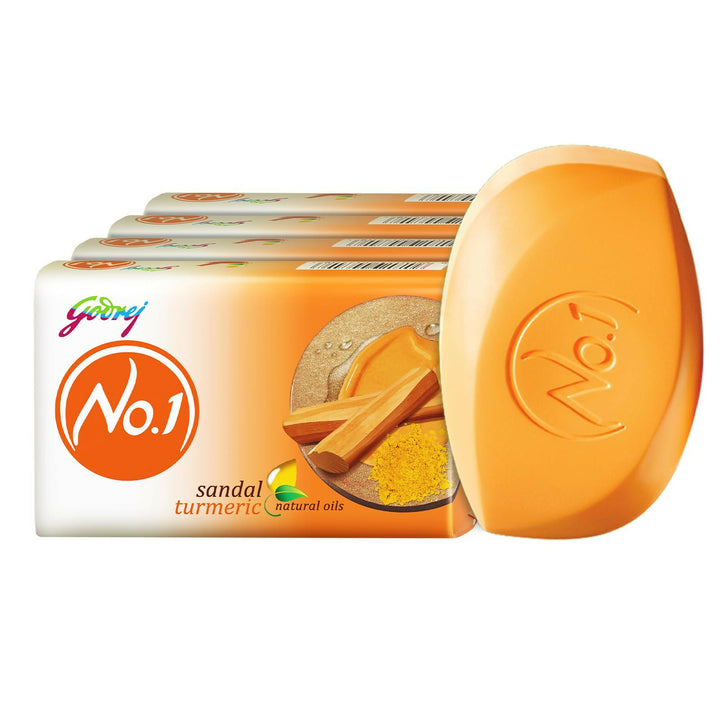 Godrej Sandal and Turmeric Soap Long-Lasting Fragrance