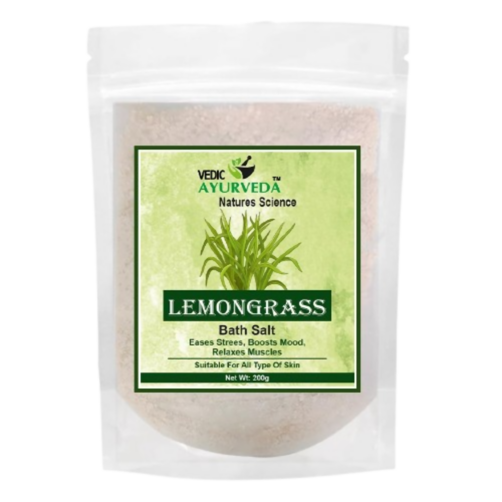 VedicAyurveda Lemongrass Bath Salt - Dista