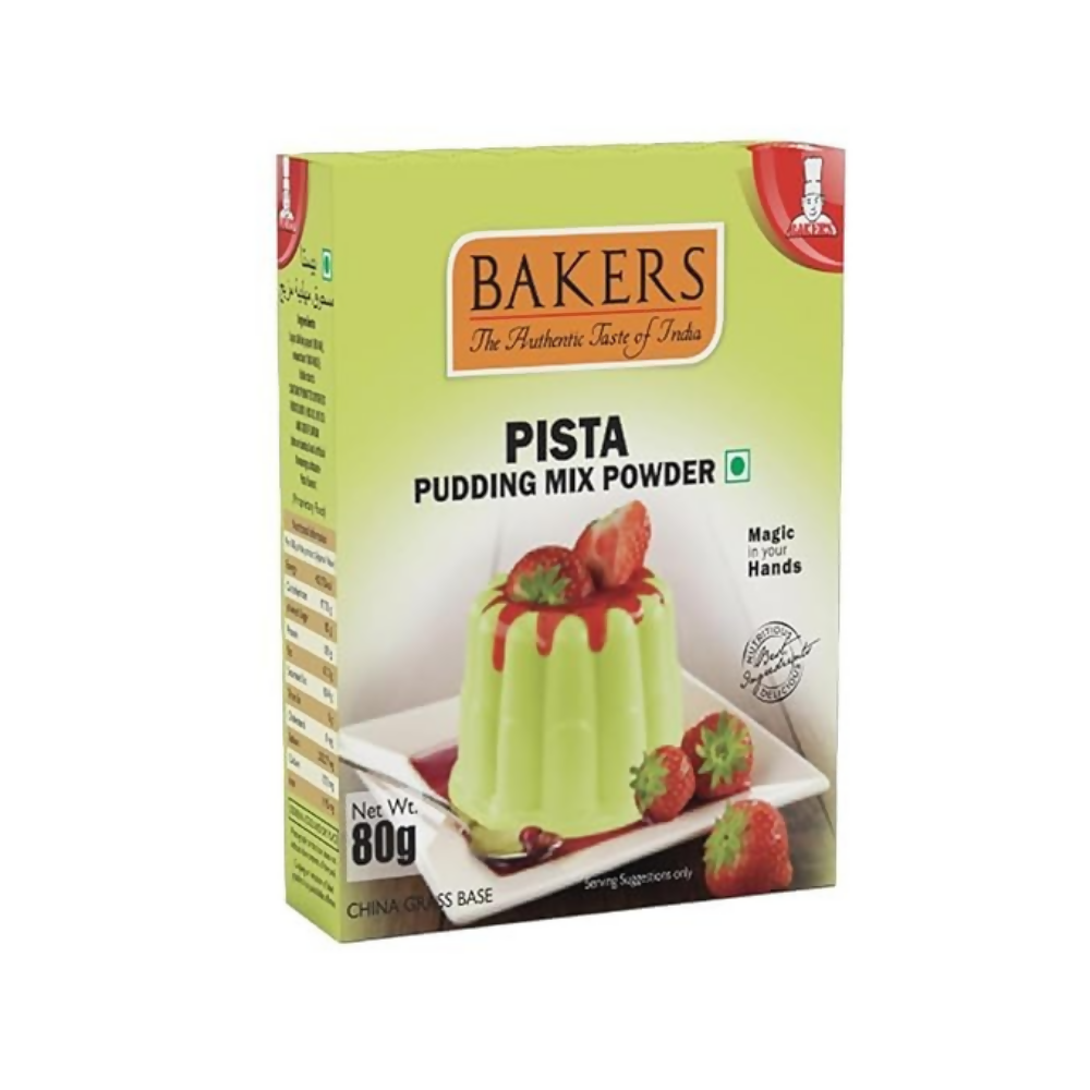 BAKERS Instant Pudding 4 Flavors Mix Combo - Dista