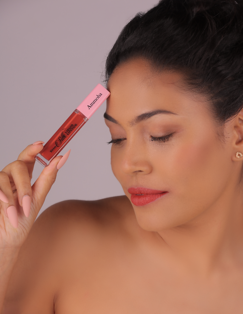 Ammoha Cosmetics Long-Lasting, Matte-Finished Cocoa Craze Color Liquid Lipstick - Distacart