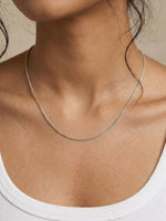 Thumbnail for NVR Women German Silver Oxidised Chain - Distacart