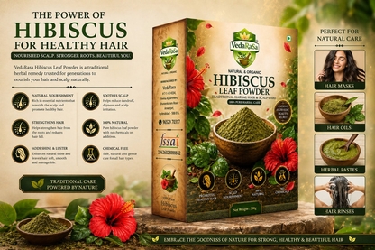 VedaRasa Dried Hibiscus Leaf Powder - Dista