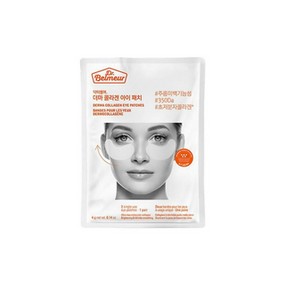 The Face Shop Dr.Belmeur Derma Collagen Hydrogel Eye Patches, For Under Eye Dark Cicle & Wrinkles - Distacart