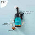 Thumbnail for Pilgrim Volcanic Lava Ash Foaming Face Wash with Brush - Distacart