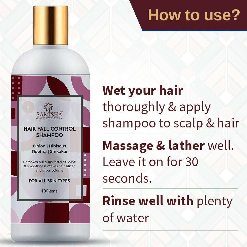 Samisha Red Onion Hair Shampoo - Distacart