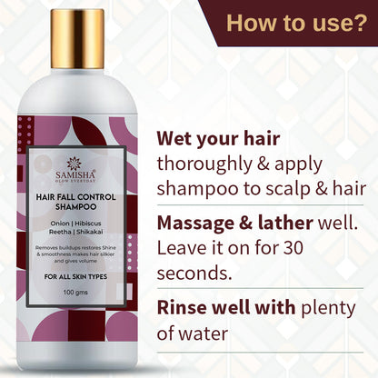 Samisha Red Onion Hair Shampoo - Distacart