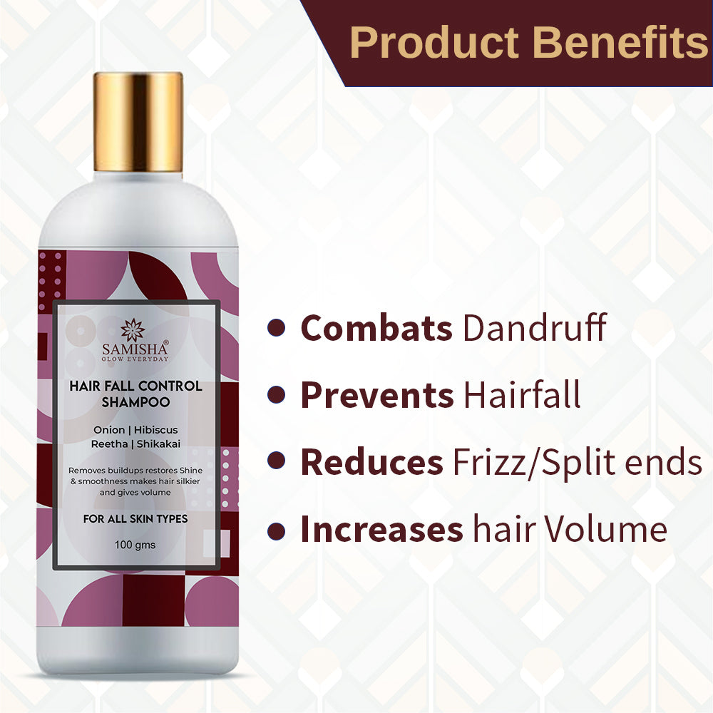 Samisha Red Onion Hair Shampoo - Distacart
