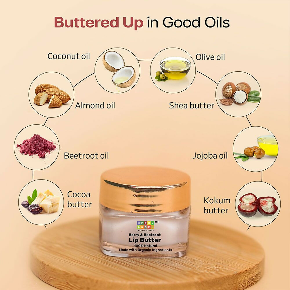 Herby Angel Berry & Beetroot Lip Butter for Kids