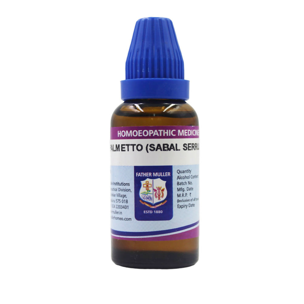 Father Muller Sabal Serrulata Dilution - Distacart