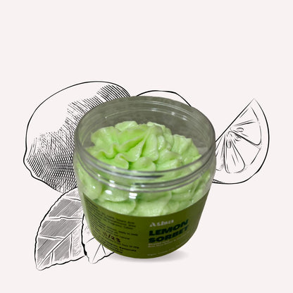 Atisa Lemon Sorbet Whipped Soap - Distacart