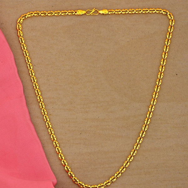 Joban Fashion Women Brass Golden Neck-Chain - Distacart