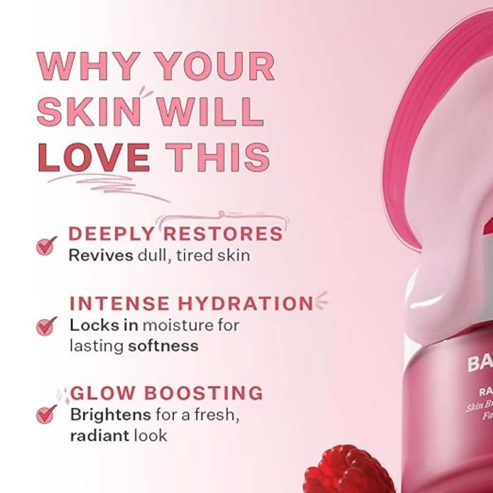 Bayla Skin Raspberry Glow Face Mask - Dista