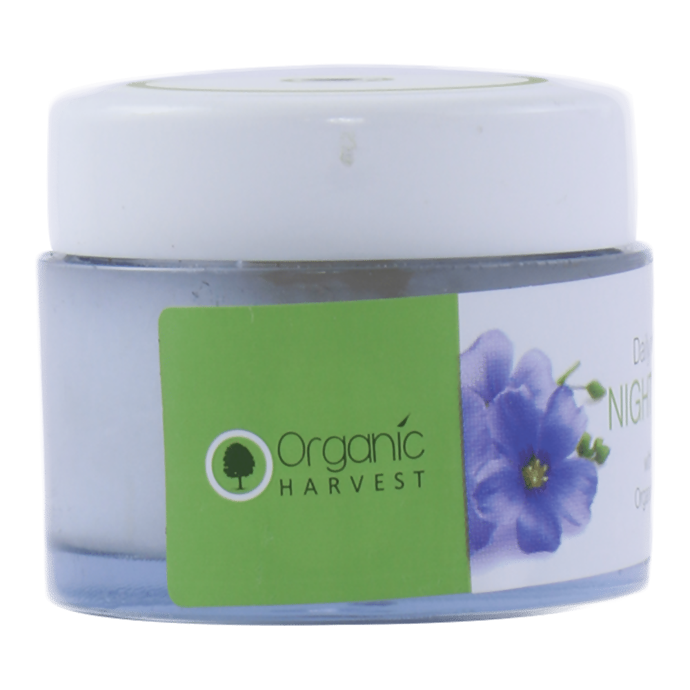 Organic Harvest Brightening Night Cream With Organic Ingredients - Distacart