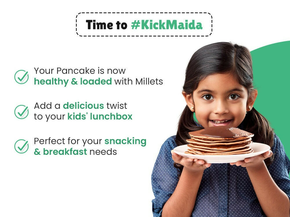 Little Joys Millet Pancake Mix + Multivitamin Chocolate Combo