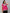 Pink & Black Pure Cotton Printed A-Line Top - Bosky - Distacart