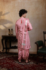Thumbnail for Kanjivaram Pattu Pink Srinivasa Kanjivaram By Hilo Design