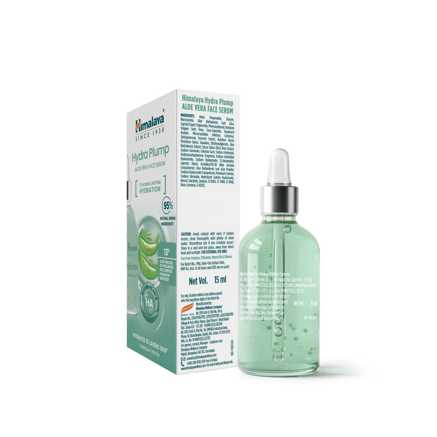 Himalaya Herbals Hydra Plump Aloe Face Serum - Dista