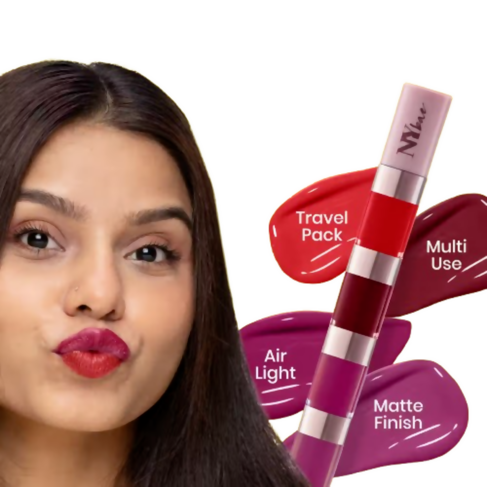 NY Bae 4 IN 1 Lip Play Liquid Lipstick - Rose Rush - Distacart