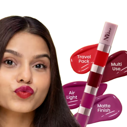 NY Bae 4 IN 1 Lip Play Liquid Lipstick - Rose Rush - Distacart