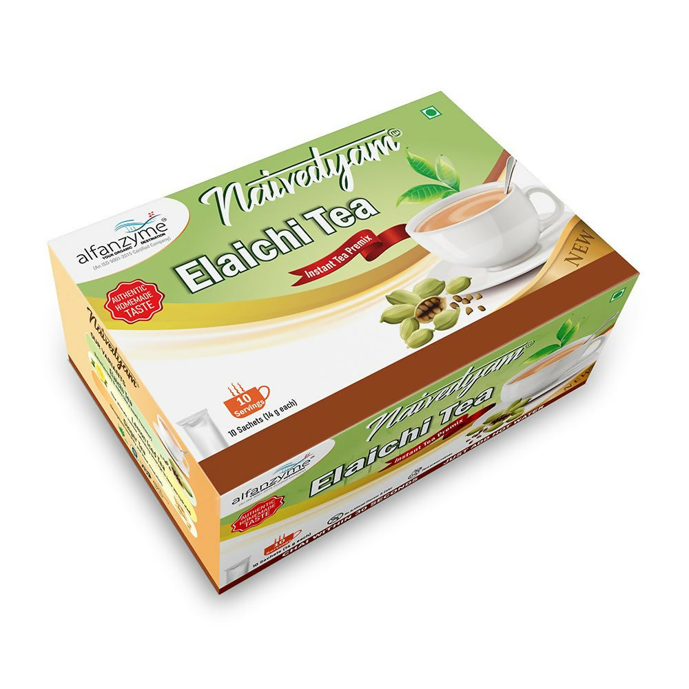 Naivedyam Elaichi Instant Tea Premix Powder Sachets - Distacart