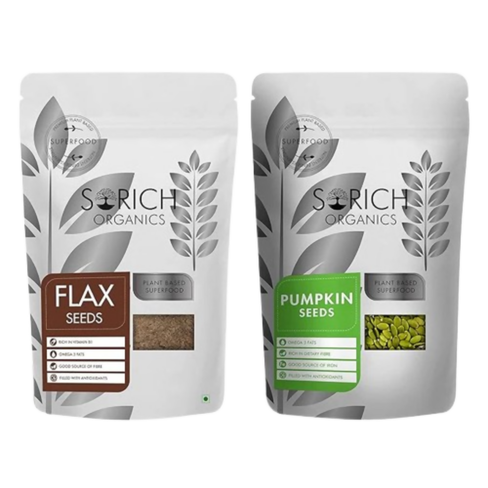 Sorich Organics Flax Seeds and Pumpkin Seeds - Distacart