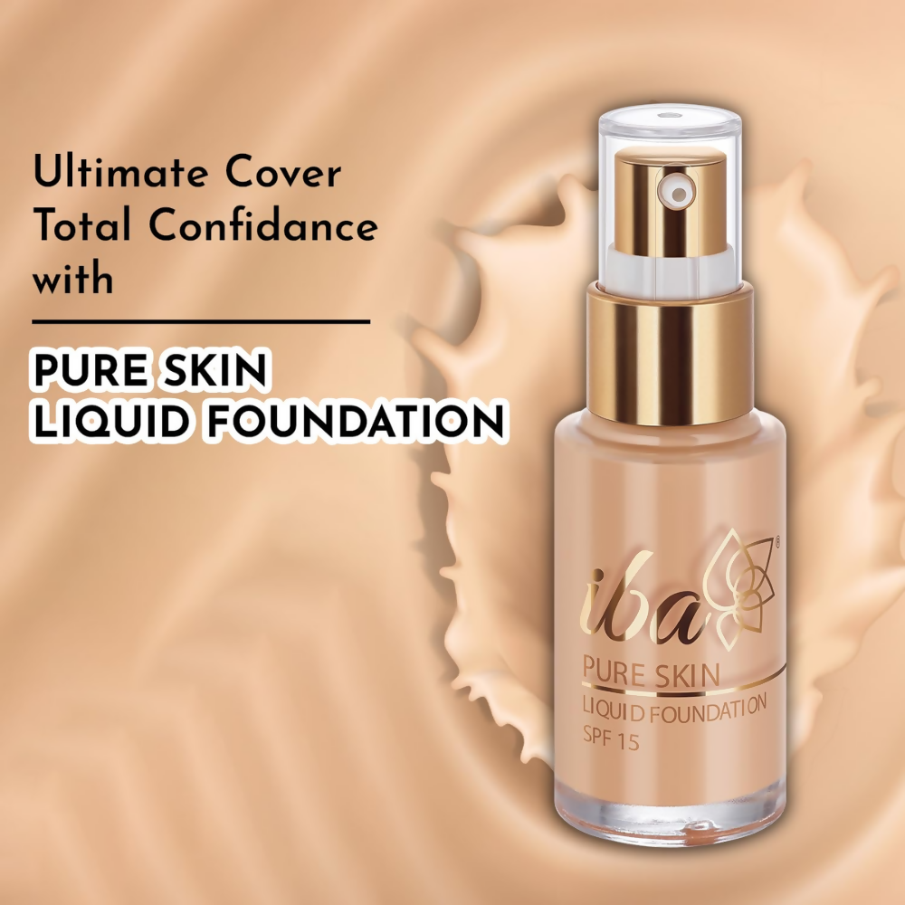 Iba Pure Skin Liquid Foundation - Golden Beige - Dista