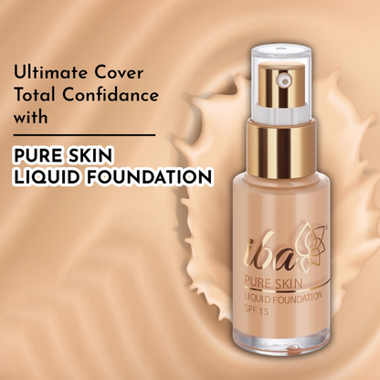 Iba Pure Skin Liquid Foundation - Golden Beige - Dista