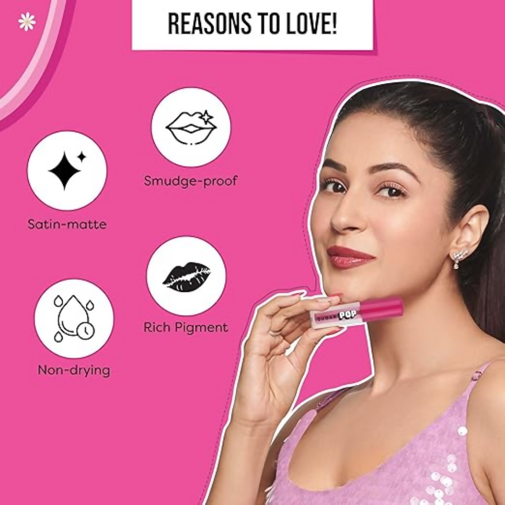 SUGAR POP Matte Lipstick - 14 Brick - Dista