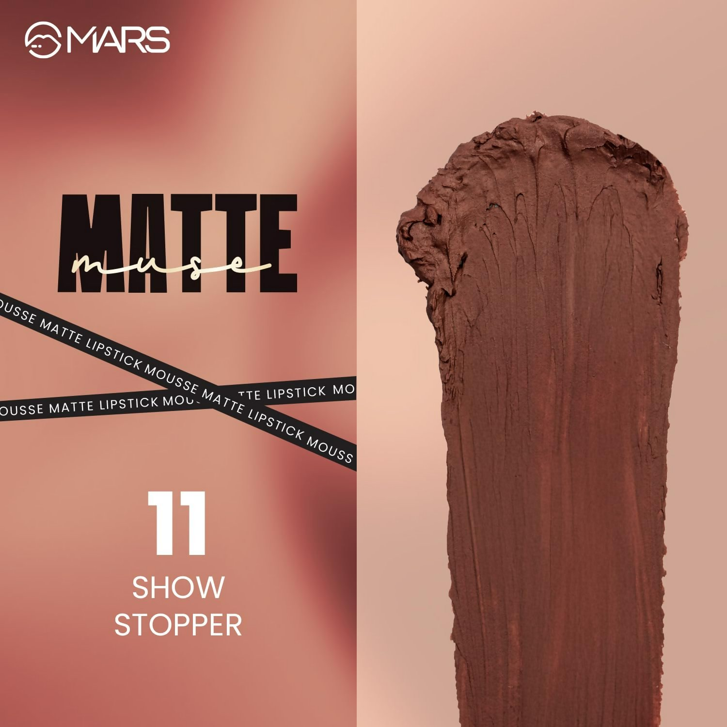 MARS Cosmetics Matte Muse Mousse (11-Show Stopper) - Distacart