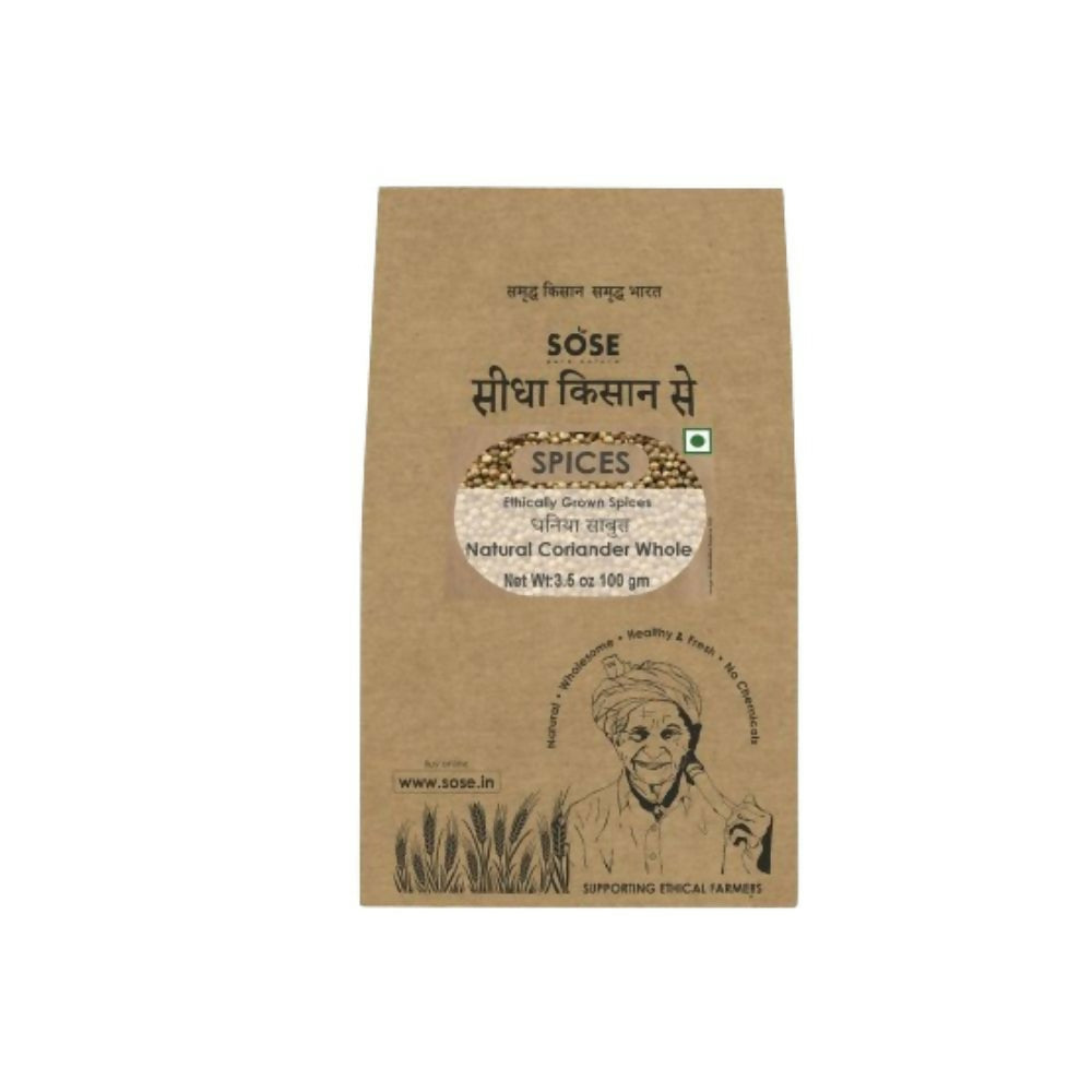 Gir Sidha Kisan Se Natural Coriander Seeds (Dhaniya) - Distacart
