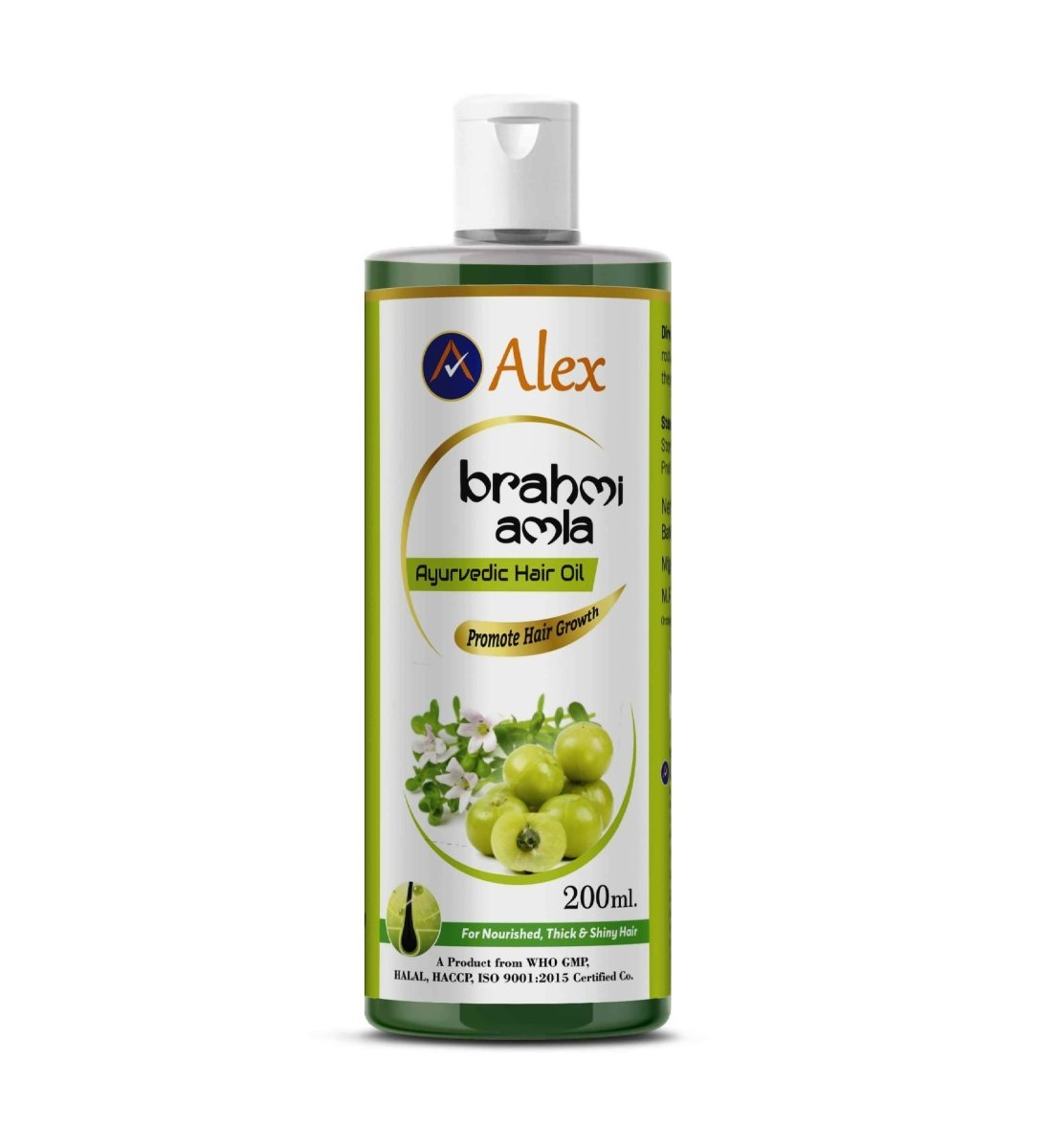 Alex Brahmi Amla Ayurvedic Hair Oil - Distacart
