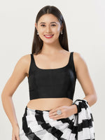 Thumbnail for Joban Fashion Women Jacquard Black Stitched Blouse - Distacart