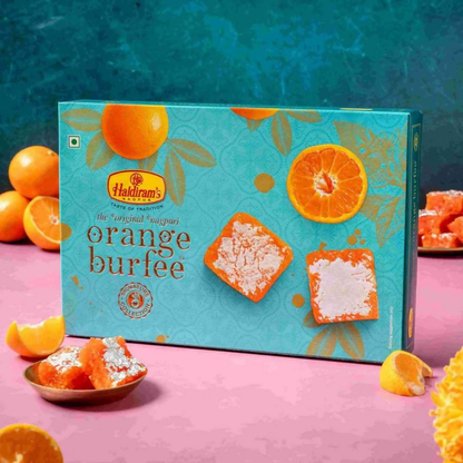 Haldiram's Orange Burfee - Distacart