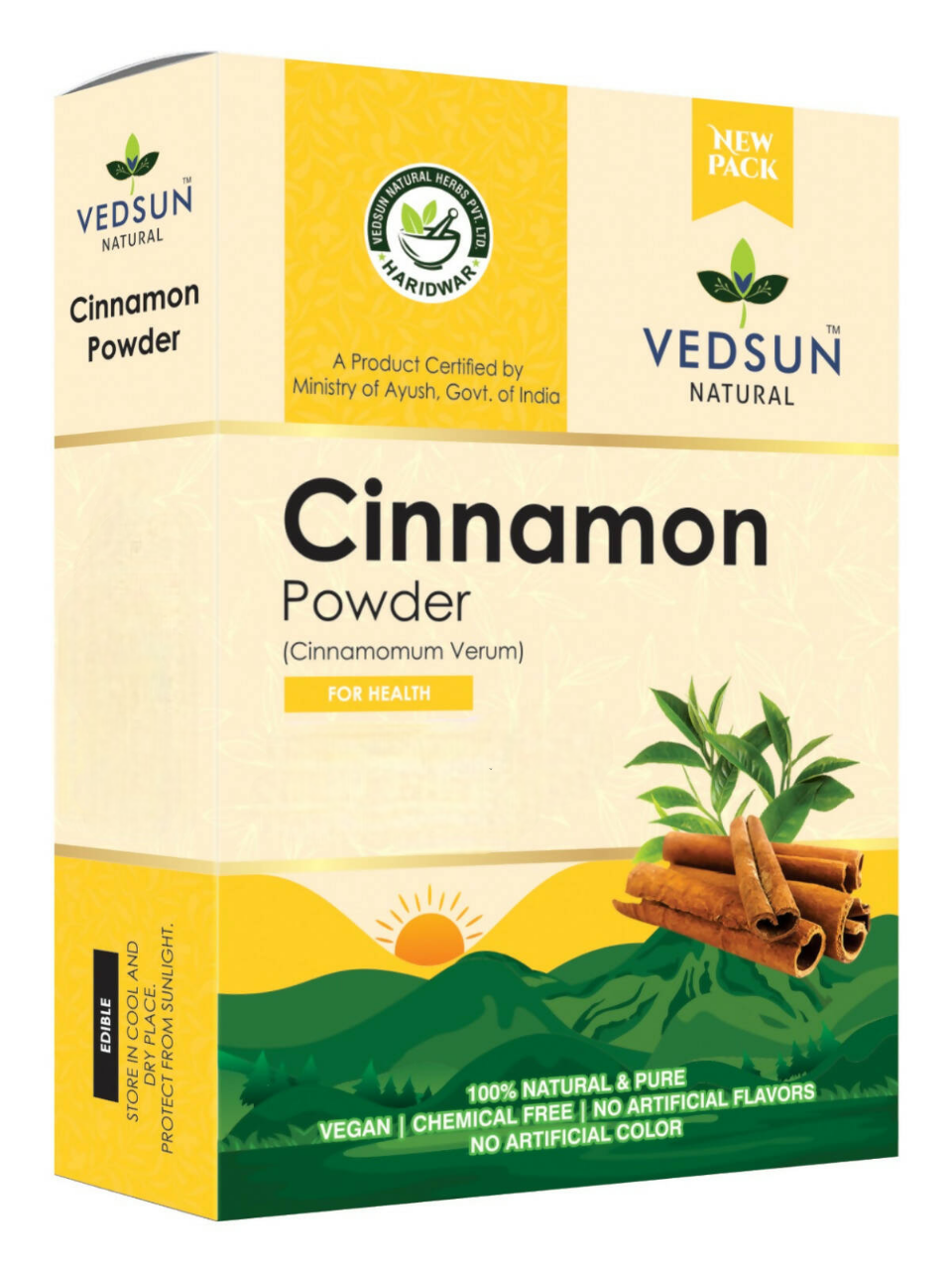 Vedsun Naturals Cinnamon Dalchini Powder - Distacart