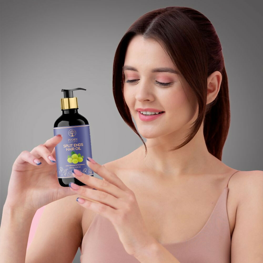 Ivory Natural Splits Ends Repair Hair Oil - Natural Hair Therapy For Split Ends And Hair Wellness - Distacart