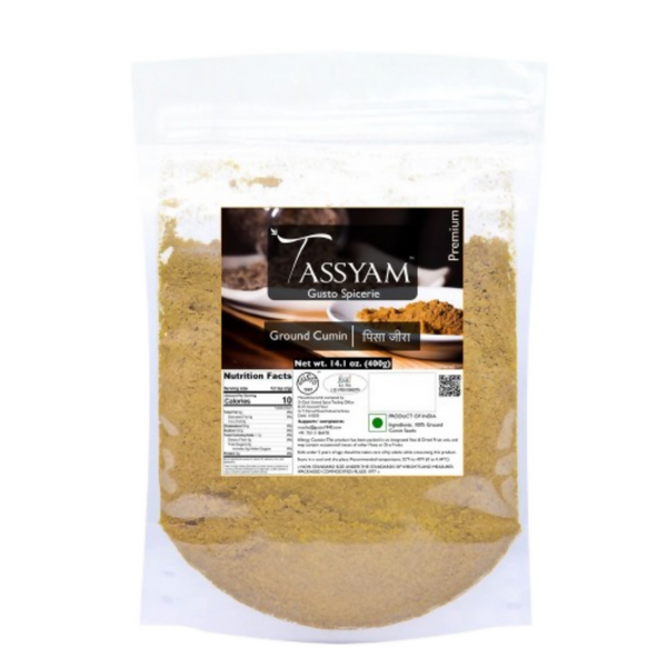 Tassyam Organics Ground Cumin Seeds - Distacart