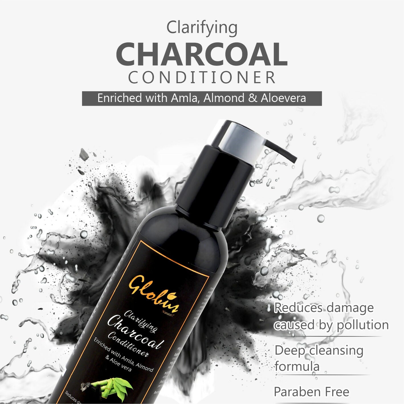 Globus Naturals Charcoal Conditioner - Distacart