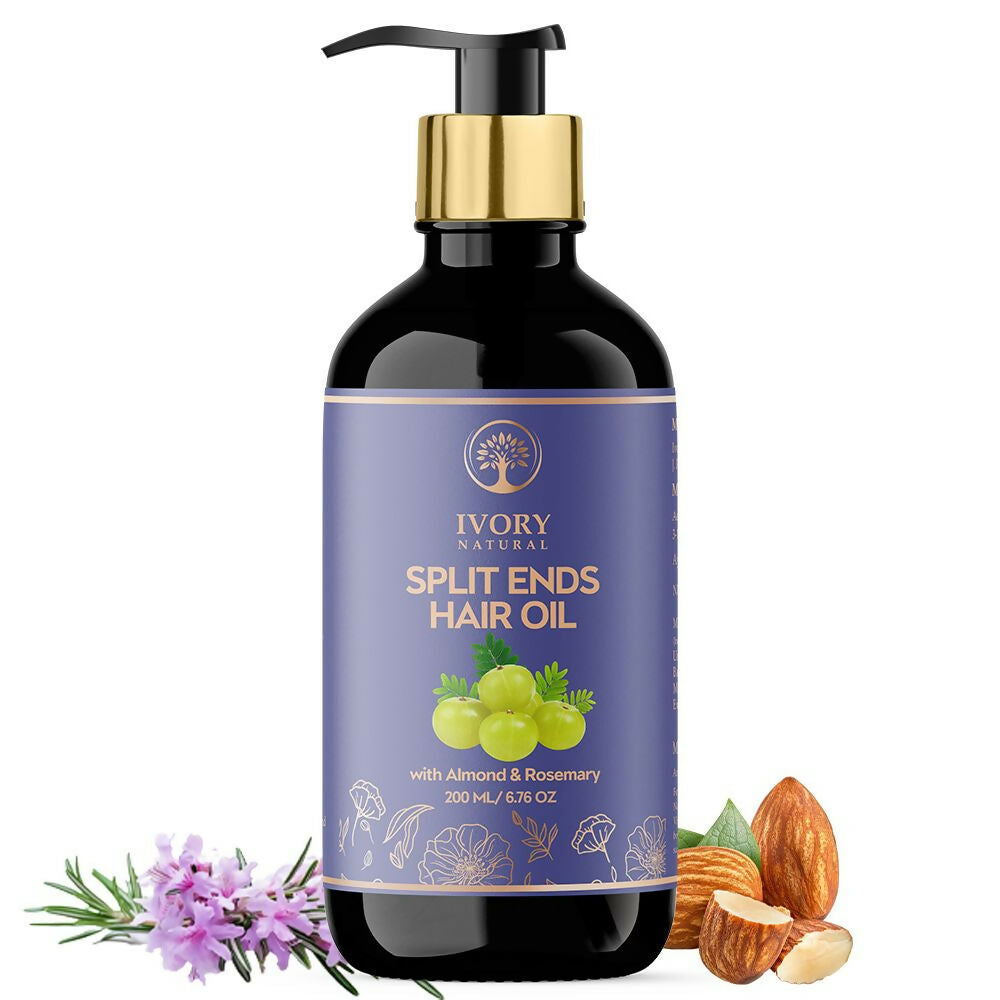 Ivory Natural Splits Ends Repair Hair Oil - Natural Hair Therapy For Split Ends And Hair Wellness - Distacart