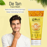 Thumbnail for Globus Naturals De Tan Face Wash, Suitable For All Skin Types - Distacart
