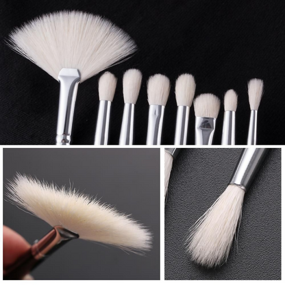 Bronson Professional 20Pc Face & Eyes Makeup Brushes set - Dista