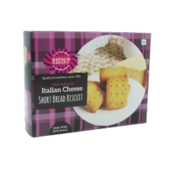 Karachi Bakery Italian Cheese Short Bread Biscuit - Distacart