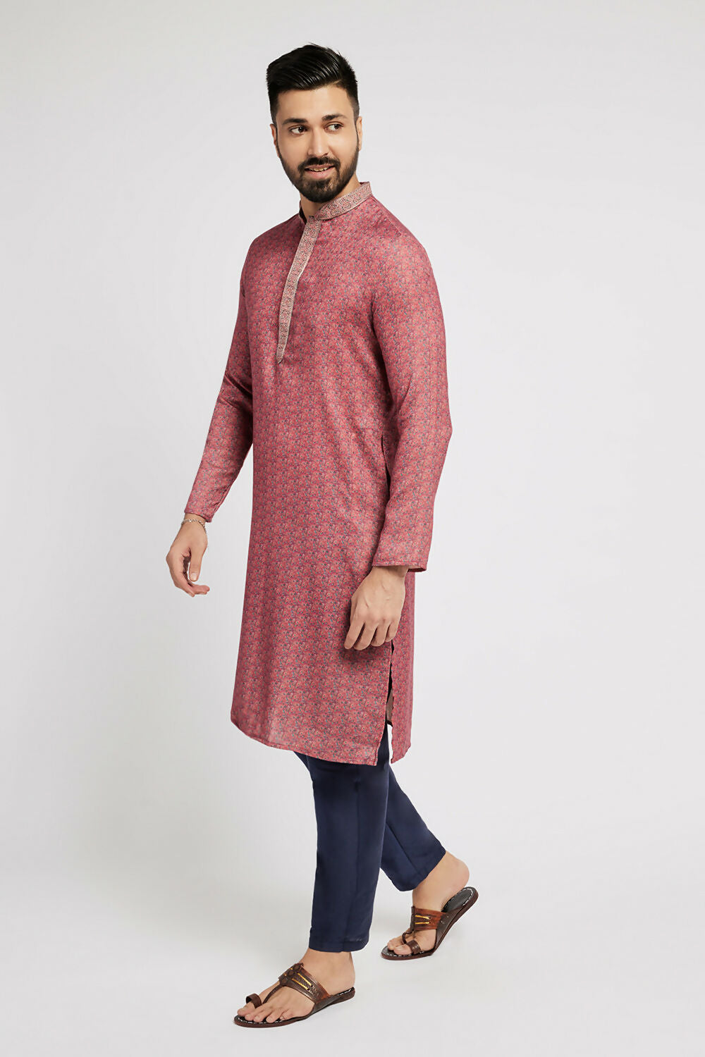 Ethnic India Blue solid Pant for Men - Distacart