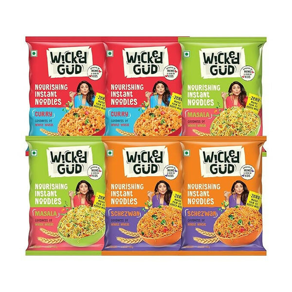 WickedGud Nourishing Instant Noodles Combo - Distacart