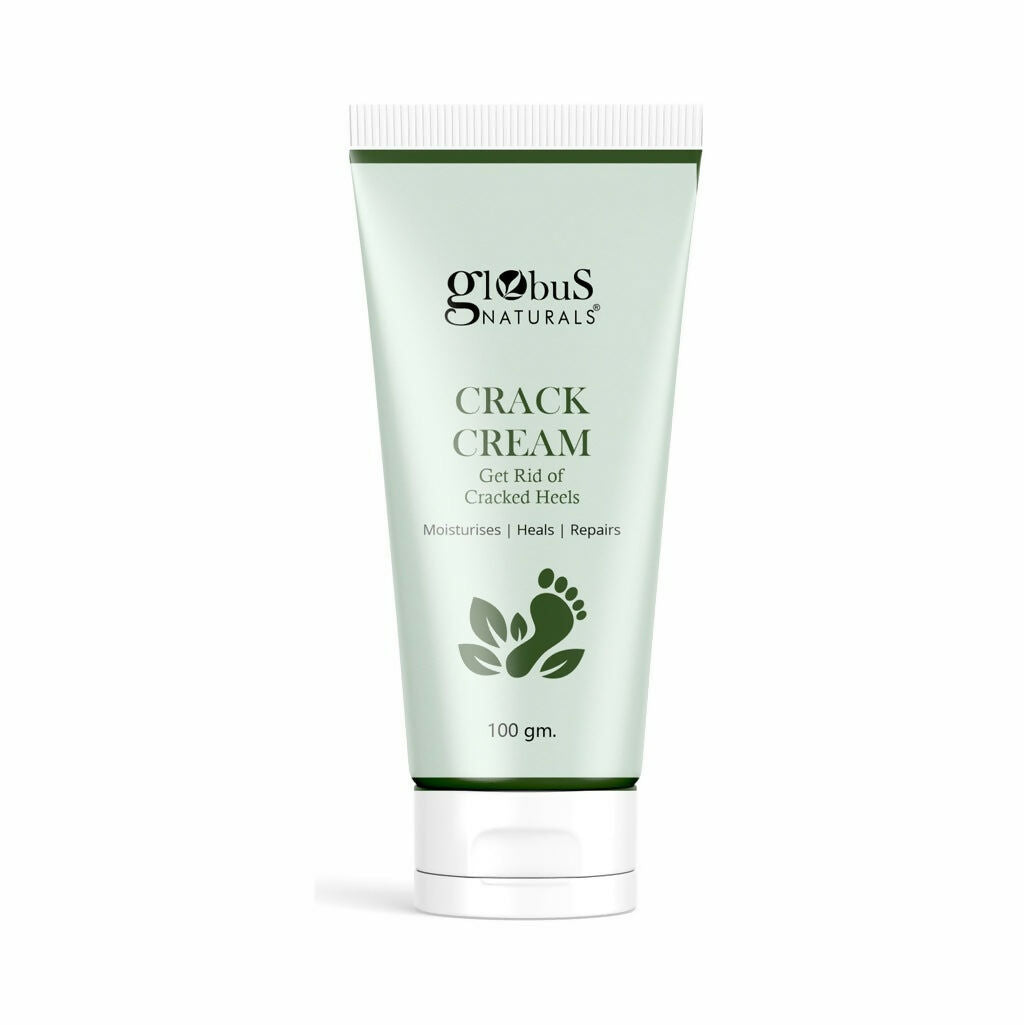 Globus Naturals Crack Cream for Dry & Cracked Heels & Feet