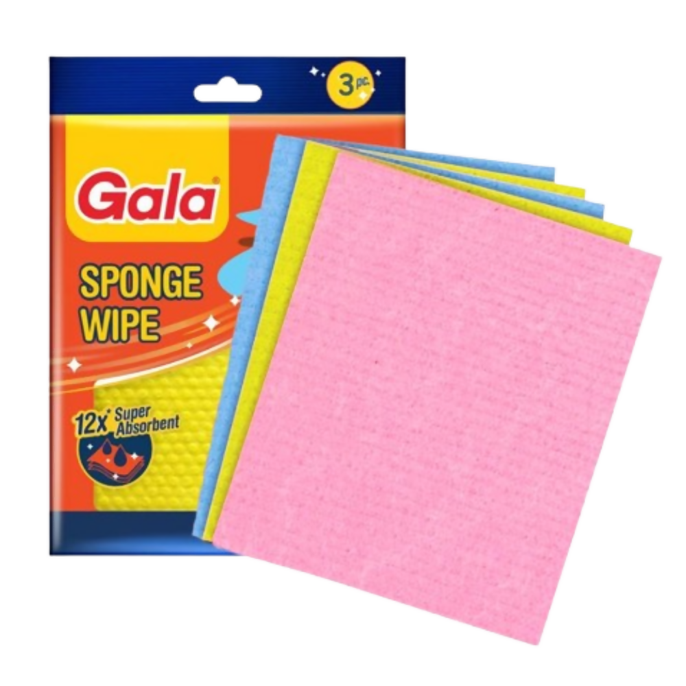Gala Sponge Wipe - 3 Pieces - Dista