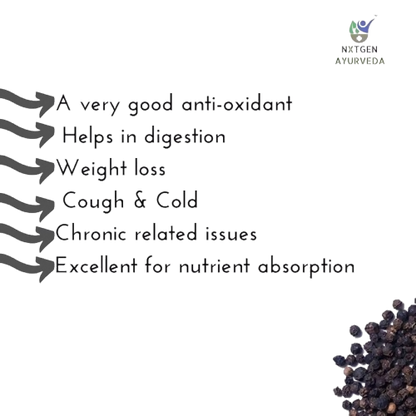Nxtgen Ayurveda Black Pepper - Distacart