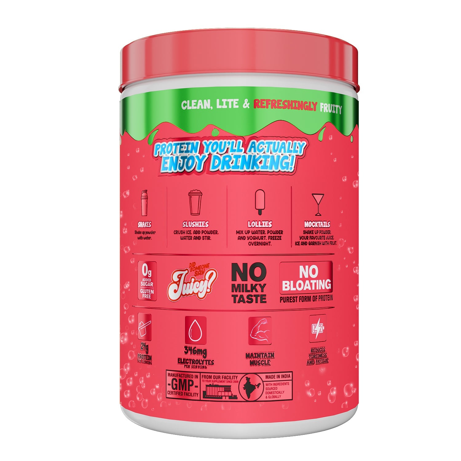 Big Muscles Nutrition Fizzy Whey & Shaker Combo - Distacart