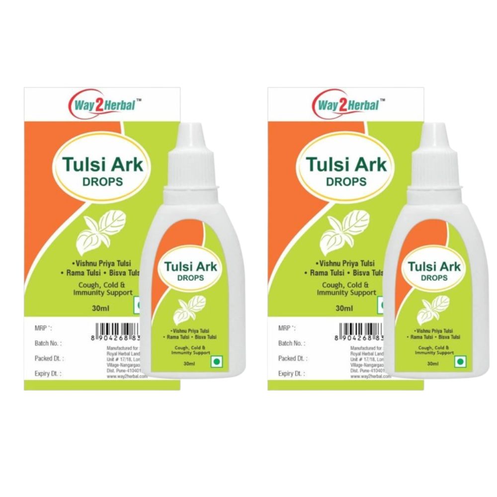 Way2herbal Tulsi Ark Drops - Distacart