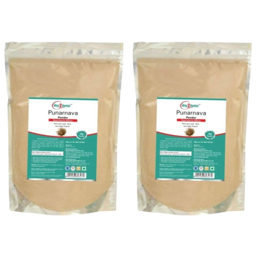 Way2herbal Organic Punarnava Powder - Distacart